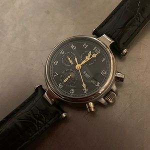 STAUER black band watch